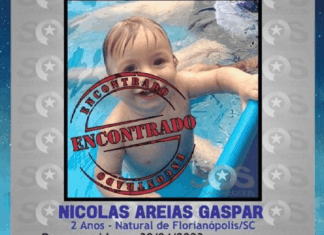 Bebê Nicolas Gaspar é encontrado são e salvo em São Paulo