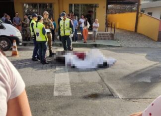 Motoqueiro perde a vida em acidente no bairro de Armação, em Penha