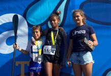 Equipe de Stand Up Paddle de Penha é destaque em competição nacional