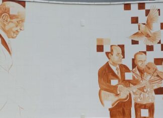 Seu Didico é o personagem central de mais um painel do projeto “Retratos da Nossa Gente”