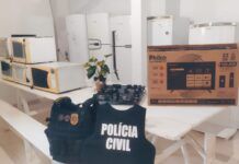 Polícia Civil de Penha prende homem que furtava e vendia produtos pela internet