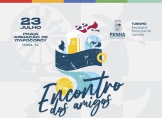 Secretaria de Turismo de Penha abre inscrições para o 5º Encontro dos Amigos