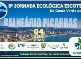 Balneário Piçarras sedia 8ª Jornada Ecológica Escoteira da Costa Verde ao Mar