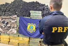PRF localiza uma tonelada e meia de maconha escondida em veículos de empresa terceirizada de eletricidade