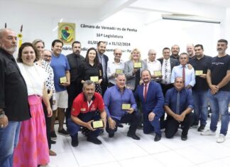 Personalidades de Penha recebem homenagem do Legislativo Municipal