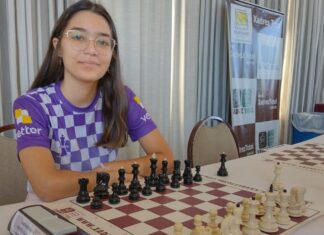 Mariana Nara Costa se destaca em torneio e sobe no ranking internacional de Xadrez