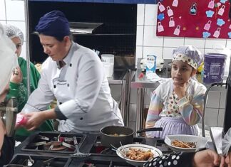 Curso de Culinária Mirim busca estimular a gastronomia no público infantojuvenil de Penha