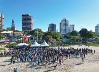 Mais de mil pessoas participam da 8ª Jornada Ecológica Escoteira da Costa Verde ao Mar