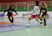 Luiz Alves recebe jogo da Liga Nacional Feminina de Futsal