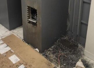 Caixa eletrônico do Bradesco de Penha é furtado