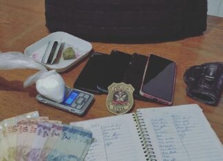 Investigado por tentativa de homicídio é preso por tráfico drogas, em Balneário Piçarras