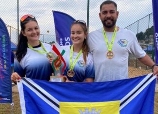 Balneário Piçarras conquista o inédito título no vôlei de praia feminino dos Joguinhos Abertos