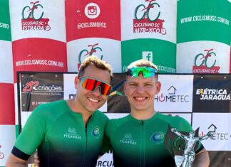 Ciclista de Balneário Piçarras conquista pódio na 7ª etapa do Circuito Catarinense