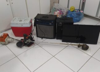 Polícia Militar recupera itens furtados de CEI no centro de Penha