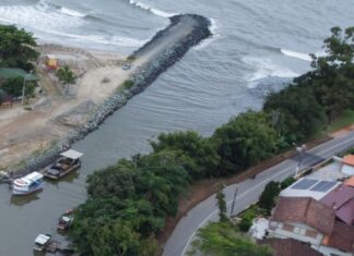 Barra Velha autoriza estudos para construção de molhe na foz do Rio Itajuba