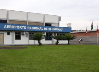 Aeroporto de Blumenau terá investimentos em obras e voos comerciais durante a Oktoberfest