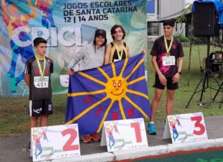 Atleta de Balneário Piçarras conquista ouro e vaga para os Jogos Escolares Brasileiros (Jebs)