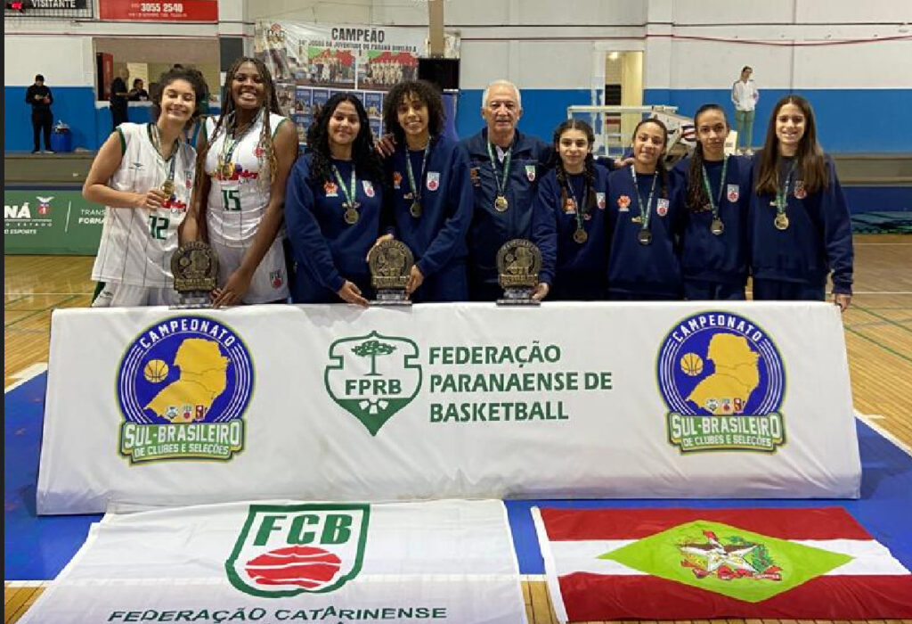 Basquete feminino de SC vence o Sub-17 do Sul-Brasileiro de Seleções