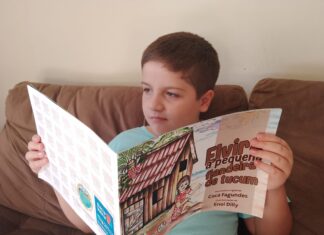 Barra-velhense Cacá Fagundes lança livro infantil: “Elvira, a pequena fiandeira de tucum”