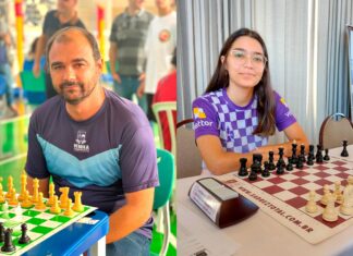 Treinador e atleta de Penha são convocados para seleção brasileira que disputará o Mundial Escolar de Xadrez