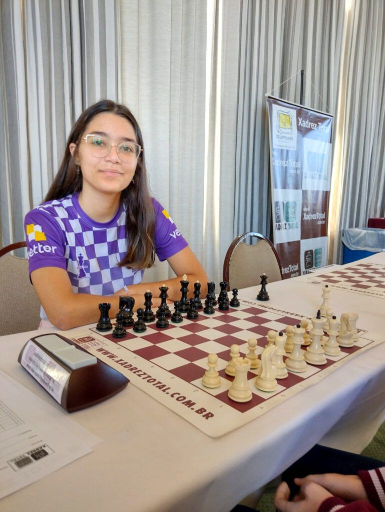 Enxadrista paraibana representará o Brasil no Campeonato Mundial Escolar de  Xadrez