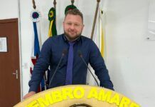 Primeiro suplente de vereador Diego Matiello é empossado em Penha