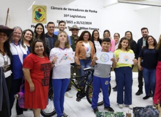Aluna da Escola João Batista da Cruz vence o concurso para criar logo do Serviço de Acolhimento em Família Acolhedora