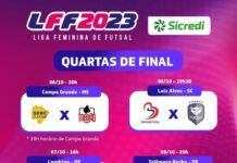 Luiz Alves sedia jogo da Liga Nacional de Futsal Feminino nesta sexta-feira, 6