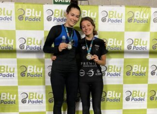 Sofia (Balneário Piçarras) e Letícia (Tubarão) estão na final do Catarinense sub-15 de vôlei de praia