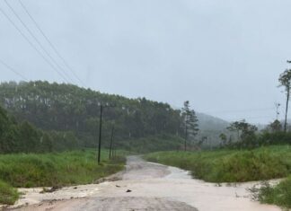 Em alerta, Grac de Balneário Piçarras espera 150mm de chuva até domingo, 8