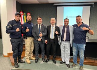 Balneário Piçarras participa do lançamento da Frente Parlamentar pró Guardas Municipais