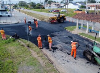 Secretaria de Obras de Barra Velha aguarda término das chuvas para mutirão de recuperação de ruas
