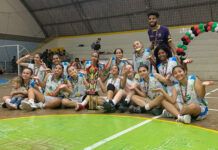 Adepi/Semel/Yukaline/Prisma é campeão estadual de basquete no Sub-13