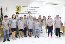 Cinco projetos são aprovados pelos vereadores mirins de Penha