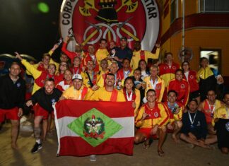 Guarda-vidas de Balneário Piçarras se destacam no 22°Campeonato Brasileiro de Salvamento Aquático
