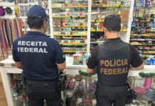 PF e Receita Federal realizam operação para combater o contrabando de cigarros eletrônicos