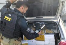 Após fugir e quase atropelar pedestres, homem é preso com 474 garrafas de espumante argentino