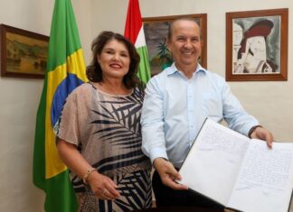 Jorginho Mello vai à posse do presidente da Argentina; Vice-governadora assume o estado