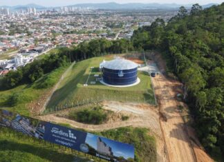 Casan inaugura reservatório com 1,5 milhão de litros de água no bairro Itajuba