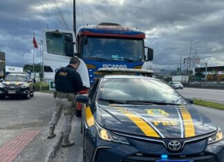 Velho Barreiro: Caminhoneiro é preso por embriaguez com índice quatro vezes acima do limite