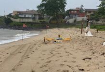 Corpo é localizado na Praia do Sol, em Barra Velha