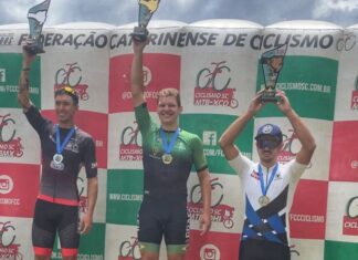 Ciclista que representa Balneário Piçarras se destaca no 8° Tour de Santa Catarina Master
