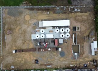 Módulos da Estação de Tratamento de Esgoto (ETE) começam a ser instalados em Penha