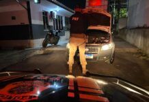 Picape furtada em Curitiba e que circulava clonada é recuperada na BR-101, em Itajaí