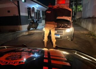Picape furtada em Curitiba e que circulava clonada é recuperada na BR-101, em Itajaí