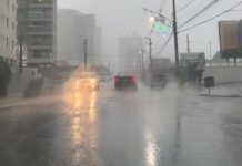 SC tem alerta para chuva forte até domingo; Litoral Norte preocupa