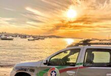 PMSC prende homem com mandado de prisão na Praia do Cascalho, em Penha