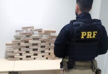 Homem tenta fugir mas é preso transportando 42 quilos de cocaína em São José