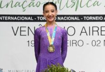 Atleta de Barra Velha conquista o título do Campeonato Brasileiro de Patinação Artística
