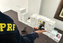 Foragido da Justiça é preso pela PRF com carga de celulares avaliada em R$ 385 mil